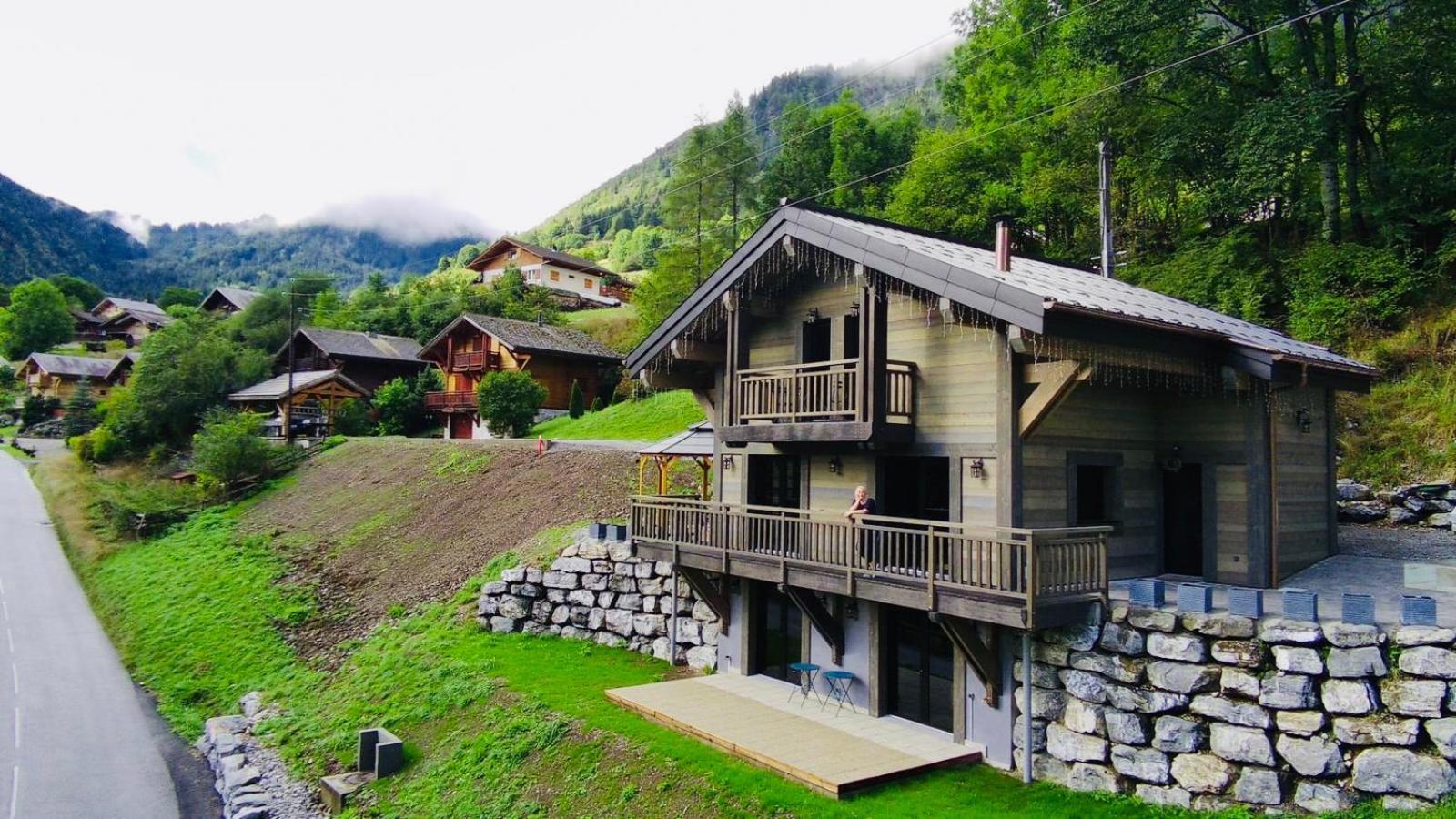 Chalet Du Bonheur Villa Bonnevaux  Esterno foto