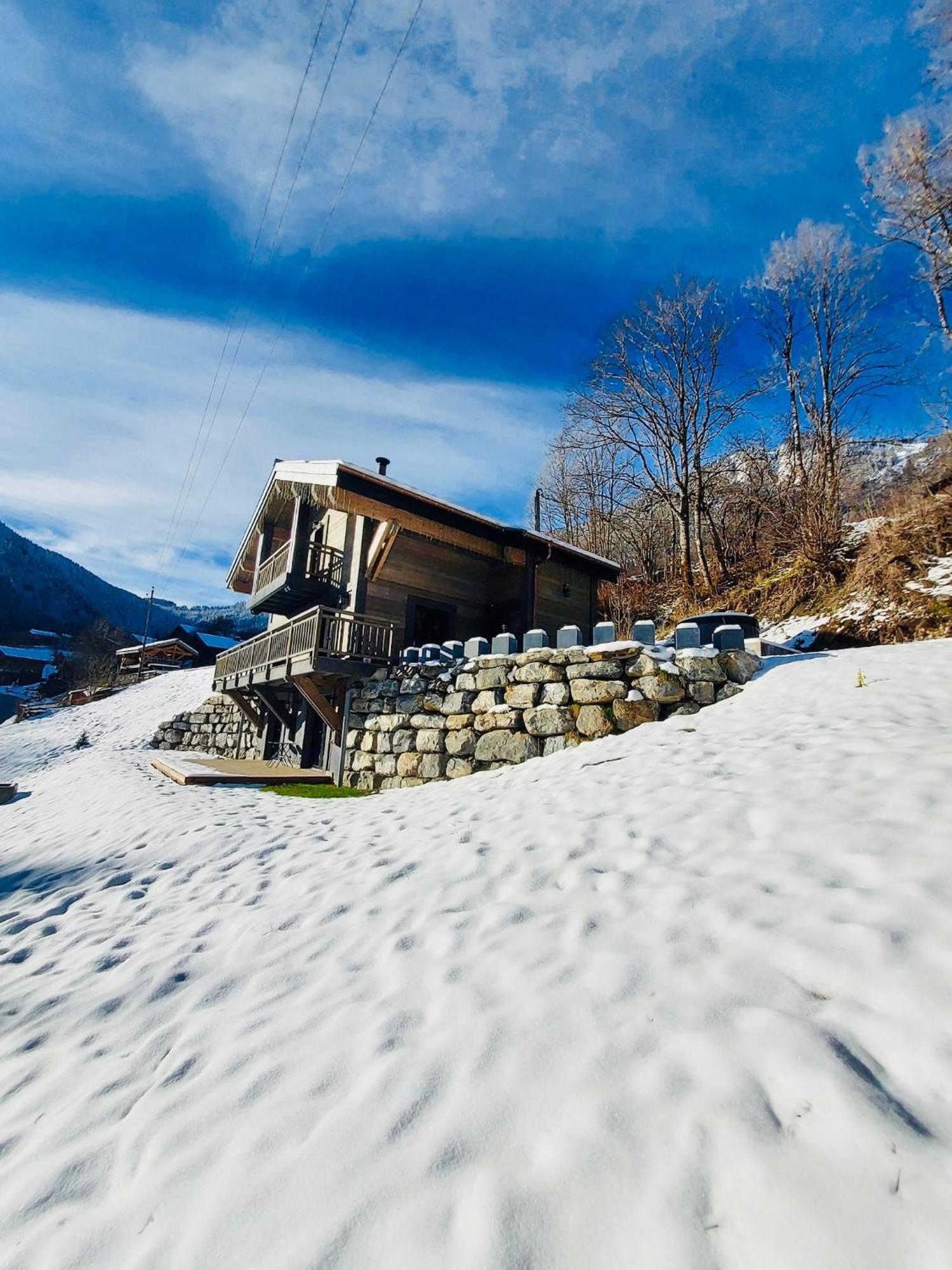 Chalet Du Bonheur Villa Bonnevaux  Esterno foto